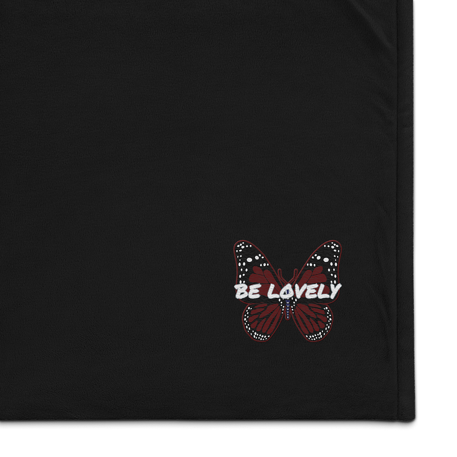 Be Lovely Butterfly Cozy Sherpa Blanket product image (1)