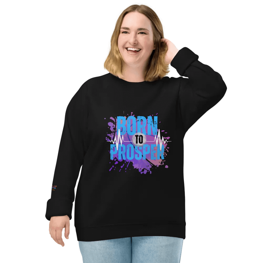 Born to Prosper Organic Sweatshirt product image (4)