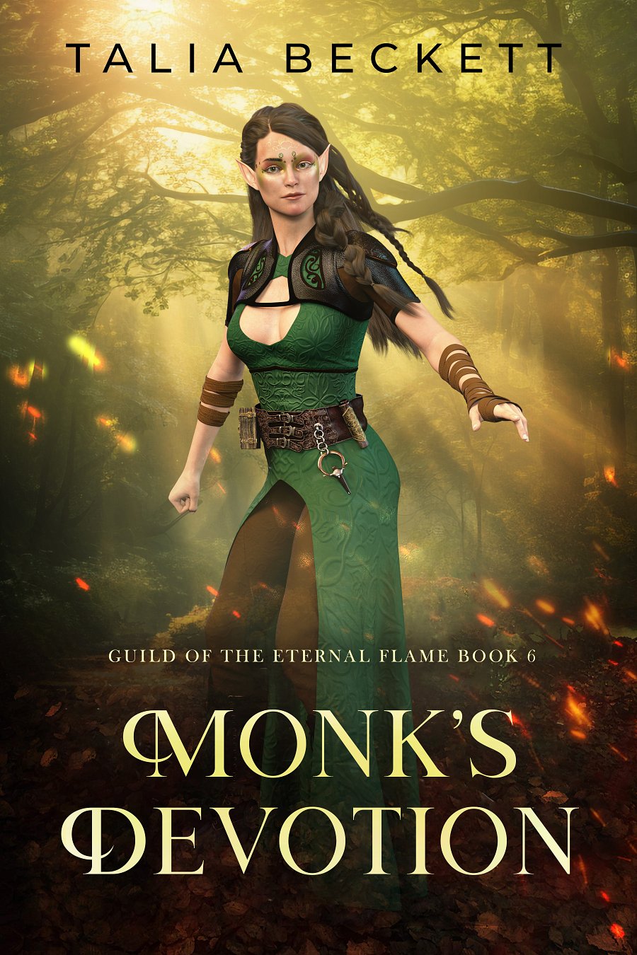 Monk's Devotion - signed paperback product image (1)