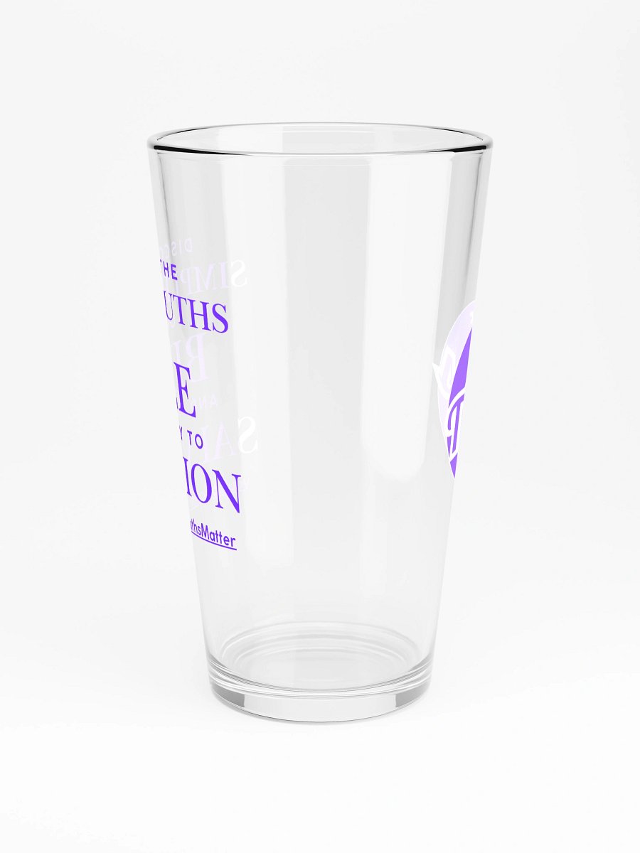 Bible Truths Shaker Pint Glass product image (3)