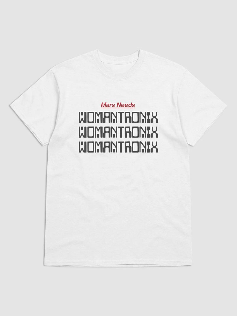Womantronix Tee (Black Print)
