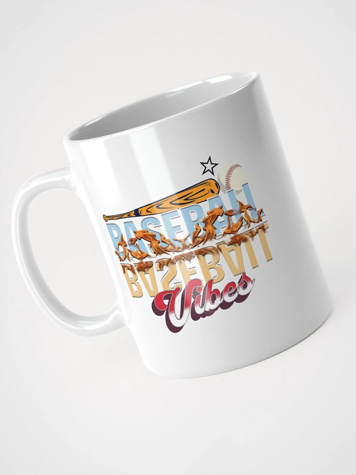 Baseball Flaming Vibes Mug product image (2)