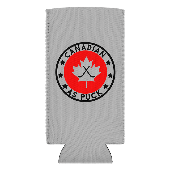 Canadian as Puck Can koozie product image (2)
