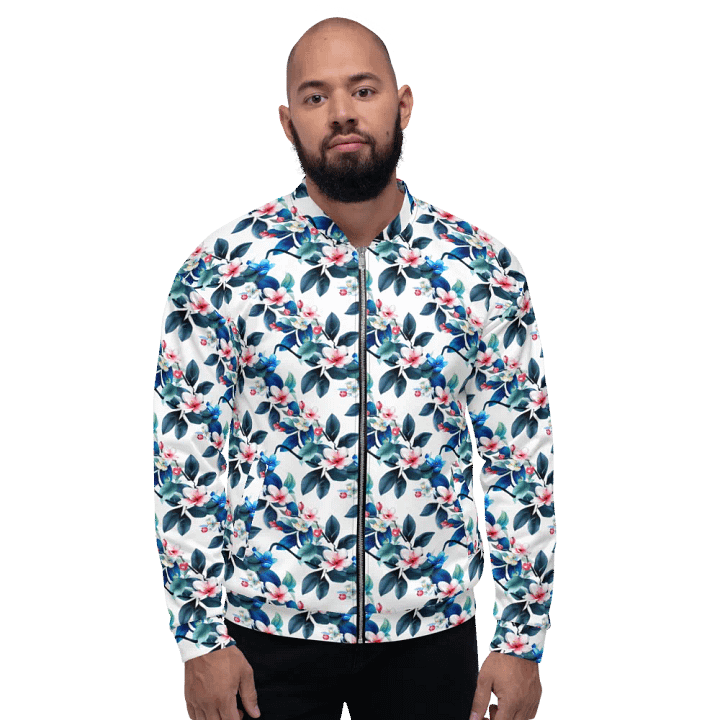 Orchid's Whisper Bomber Jacket product image (2)
