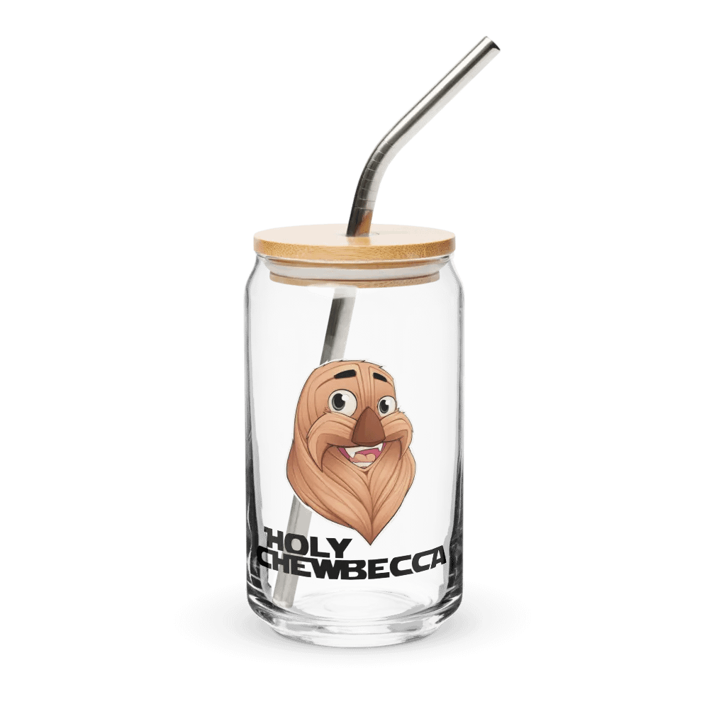 HolyChewbecca Glass Drinking Cup product image (1)