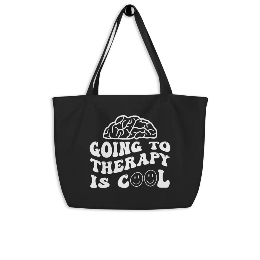 Going To Therapy Is Cool Bag product image (8)