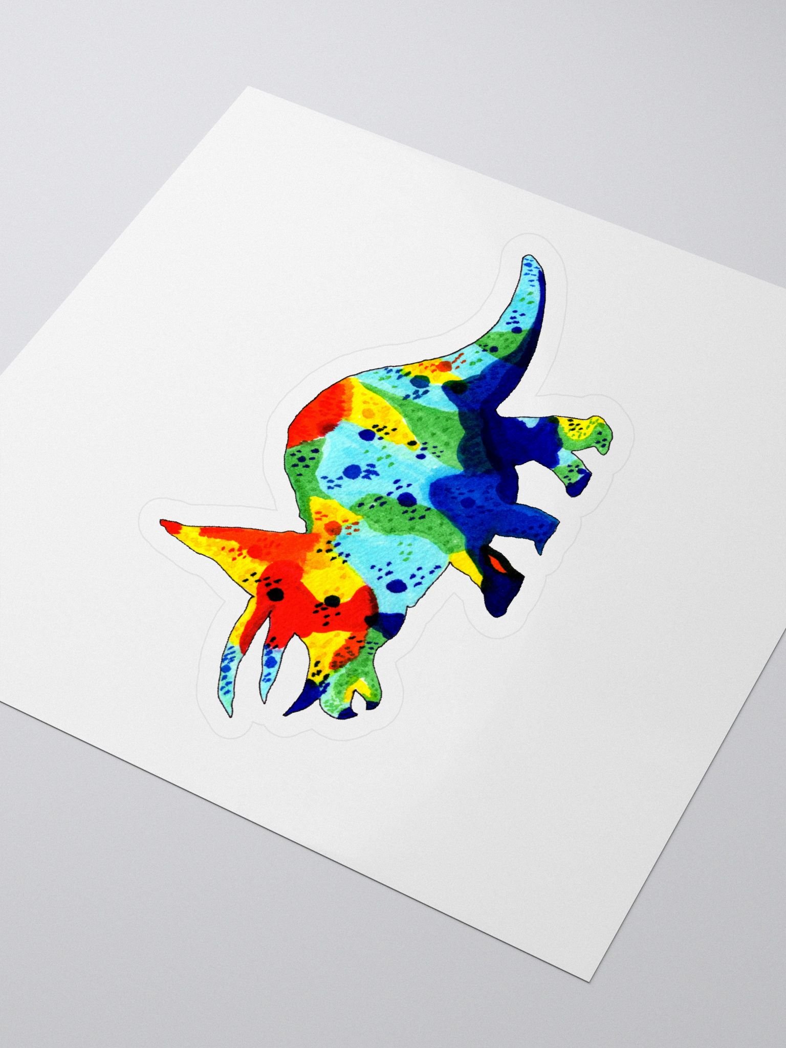 Trusty Triceratops Sticker product image (3)