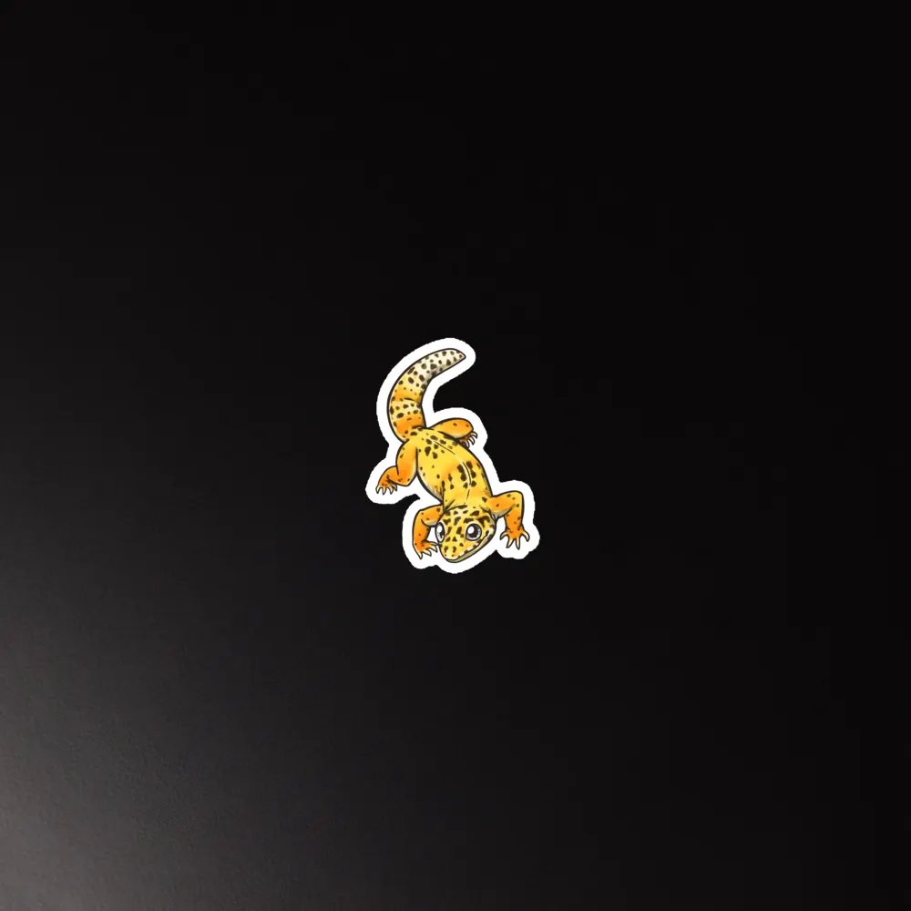 Leopard Gecko Die-Cut Magnets product image (3)