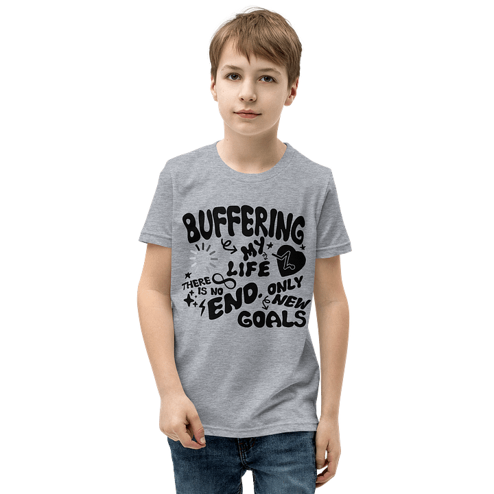 Buffering Dark Limited Youth Graphic Tee product image (4)