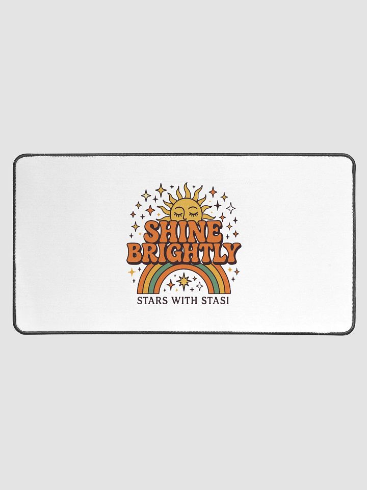 SHINE BRIGHTLY Desk Mat product image (1)