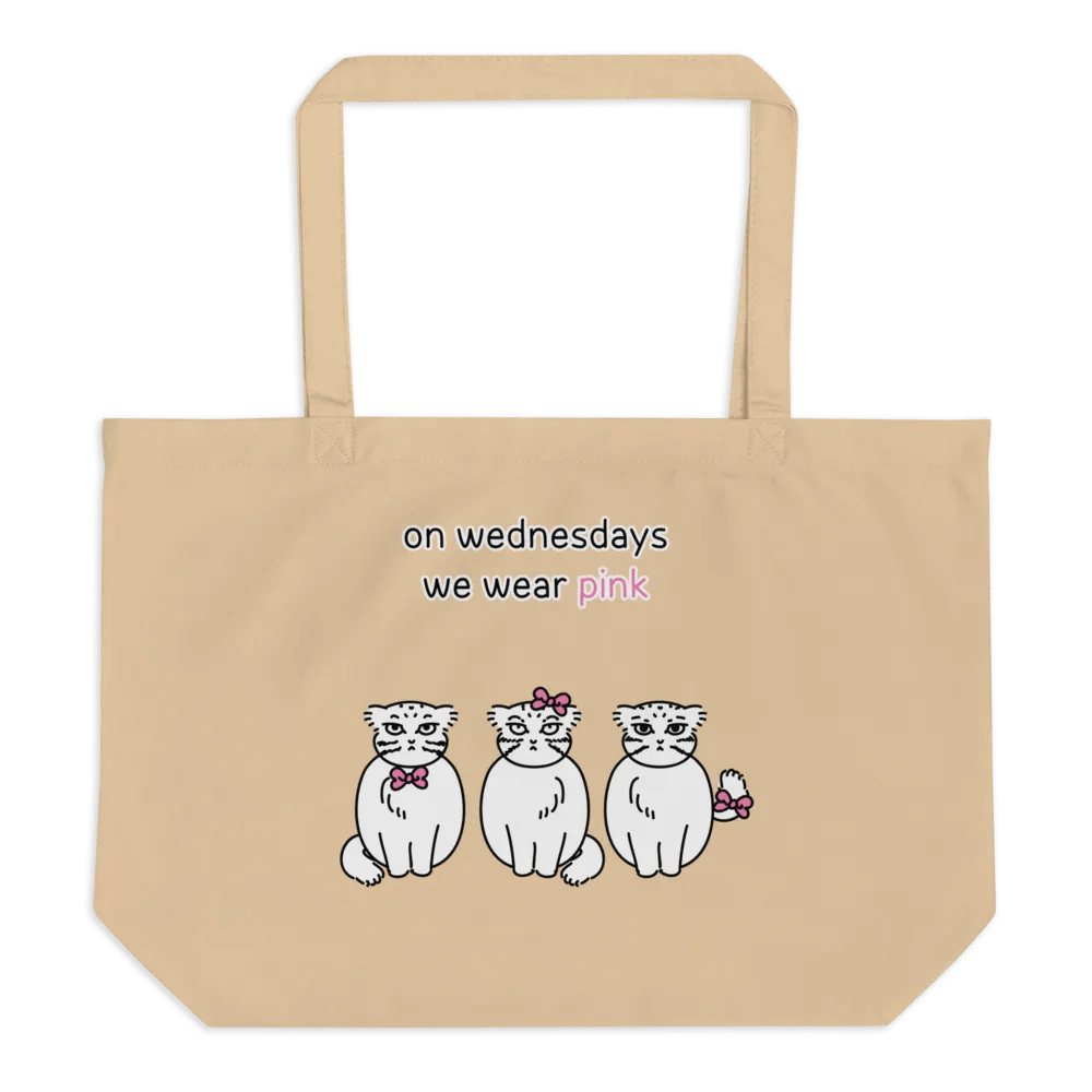 Pink Wednesdays Manul - Tote Bag product image (1)