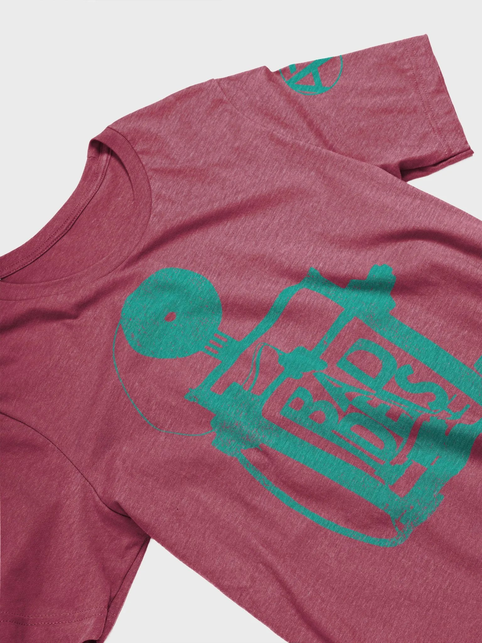 Printing Bad Ideas (Teal on Pink/Maroon) product image (2)