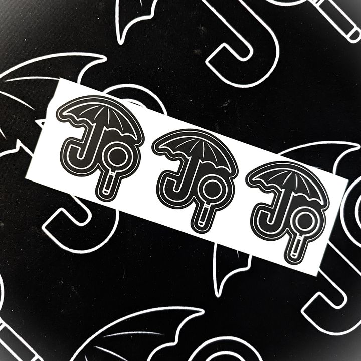 Small J.I. Logo Sticker product image (1)
