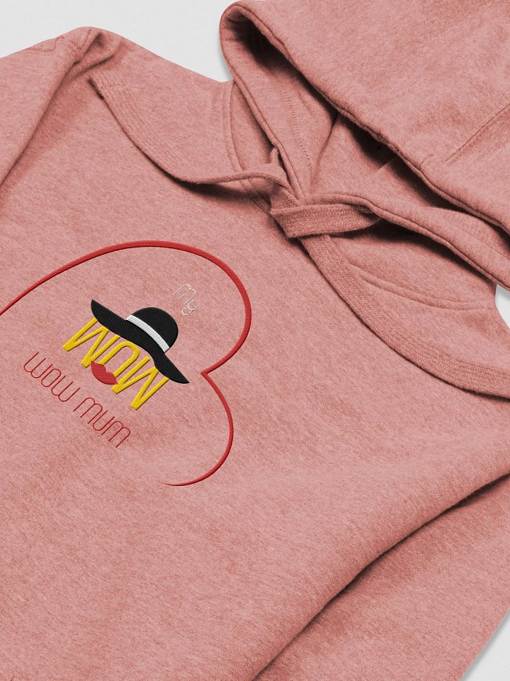 Heartfelt Wow Mum Hoodie - Embroidered product image (2)