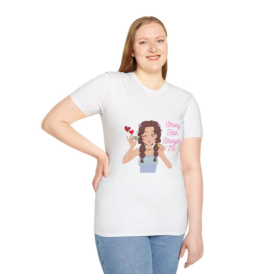 Strong Hair Strong Me, Unisex T- shirt, everyday Inspiration. product image (3)