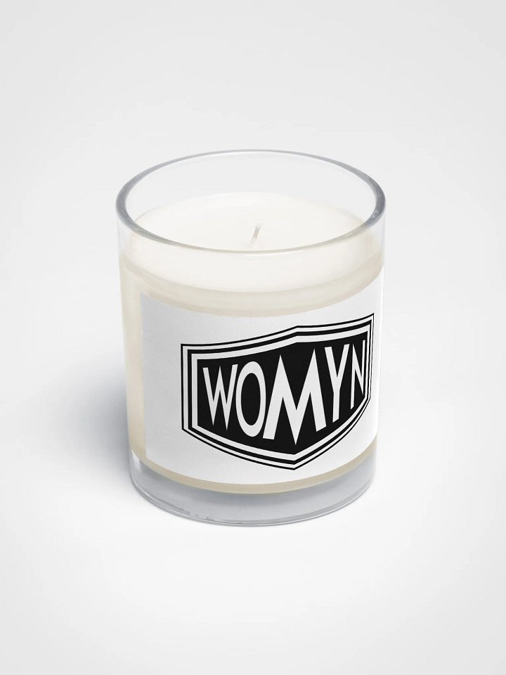 WOMYN black badge candle product image (2)