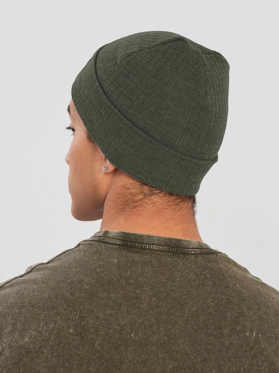 TJ Paw Recycled Cuffed Beanie (white detail) product image (40)