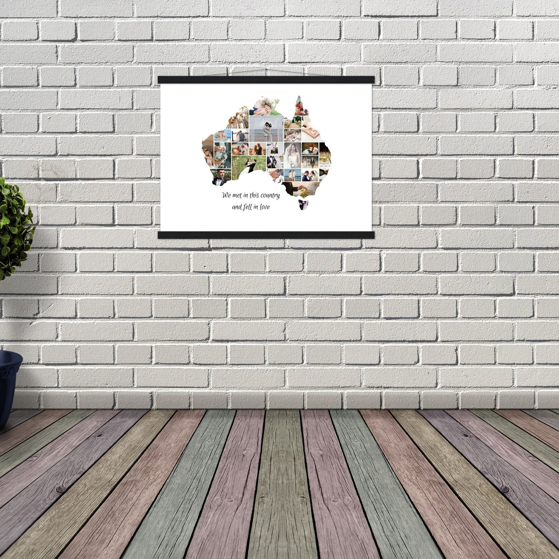 Map of Australia Photo Collage Canva Template product image (6)