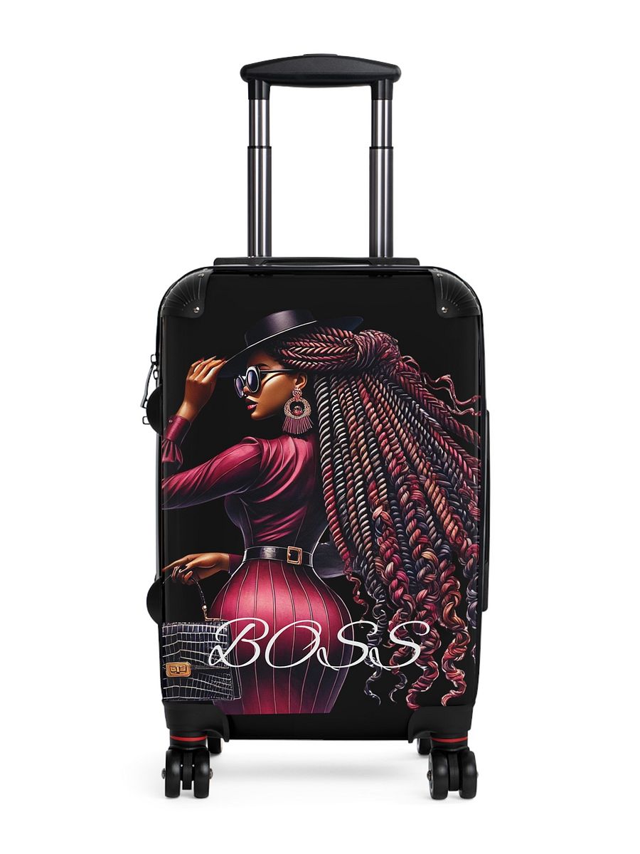 Travel Suitcase for Black Women and Girls BOSS product image (1)
