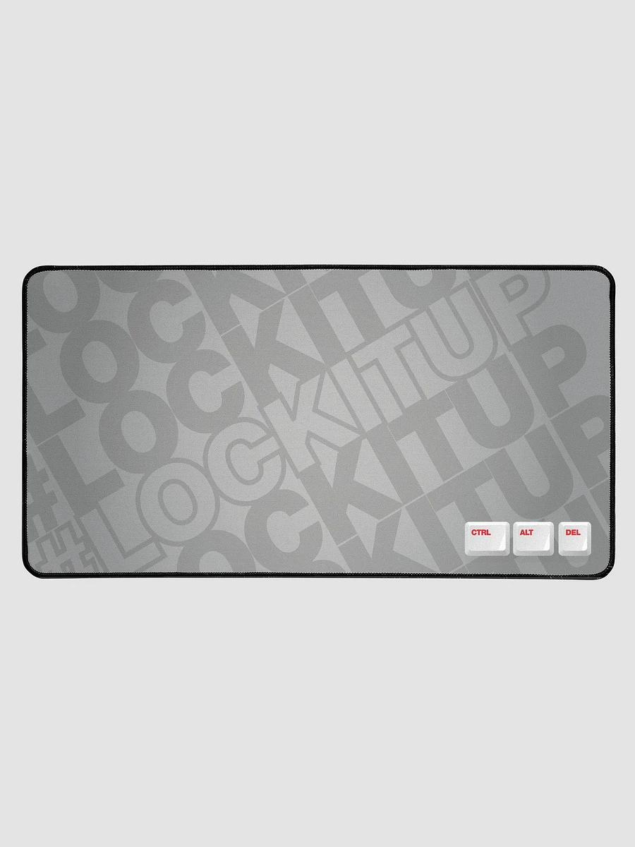 #LOCKITUP CTRL-ALT-DEL - Deskmat (Gray) product image (1)