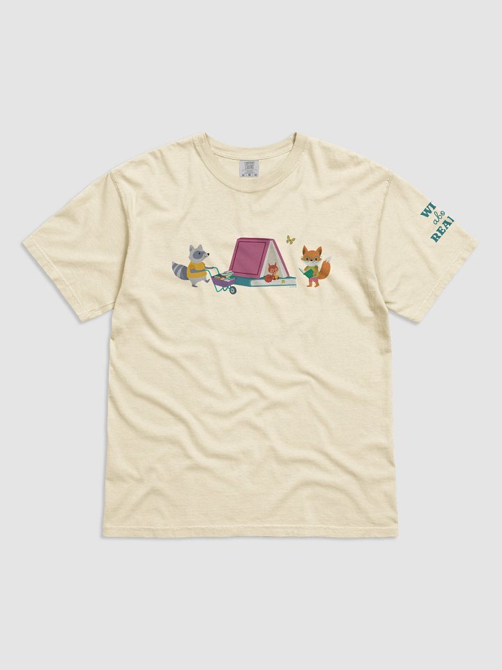 Wild About Reading Heavyweight T-Shirt product image (1)