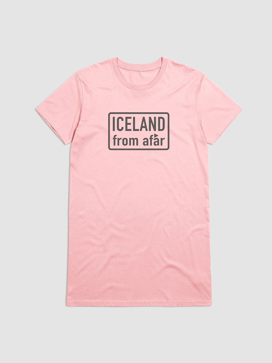 Iceland from afar. Organic T-Shirt Dress product image (1)