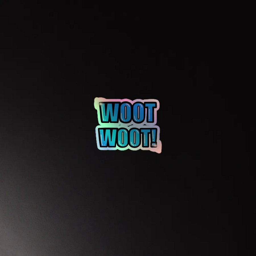Woot Woot Sticker product image (2)