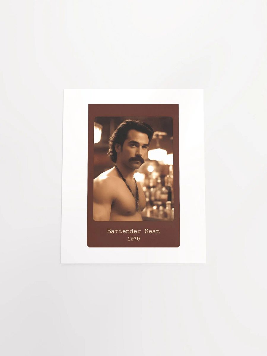 Bartender Sean 1979 - Print product image (4)
