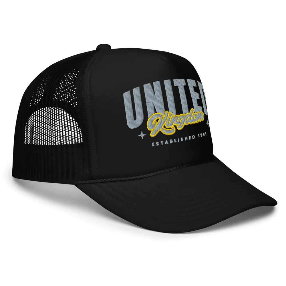 United Kingdom Script Trucker Hat product image (10)
