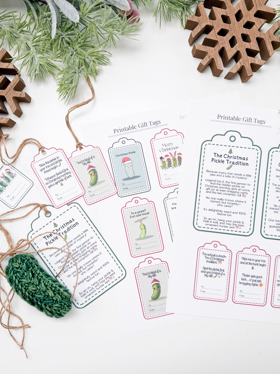 Wheat Stitch™ Pickle Ornament Crochet Pattern product image (6)