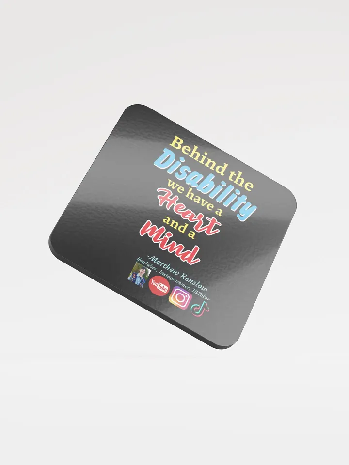 Glossed Cork Coaster [Quote 1] product image (2)