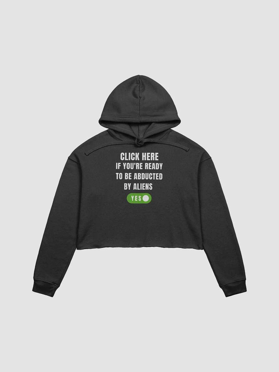Down for Abduction Crop Hoodie product image (1)