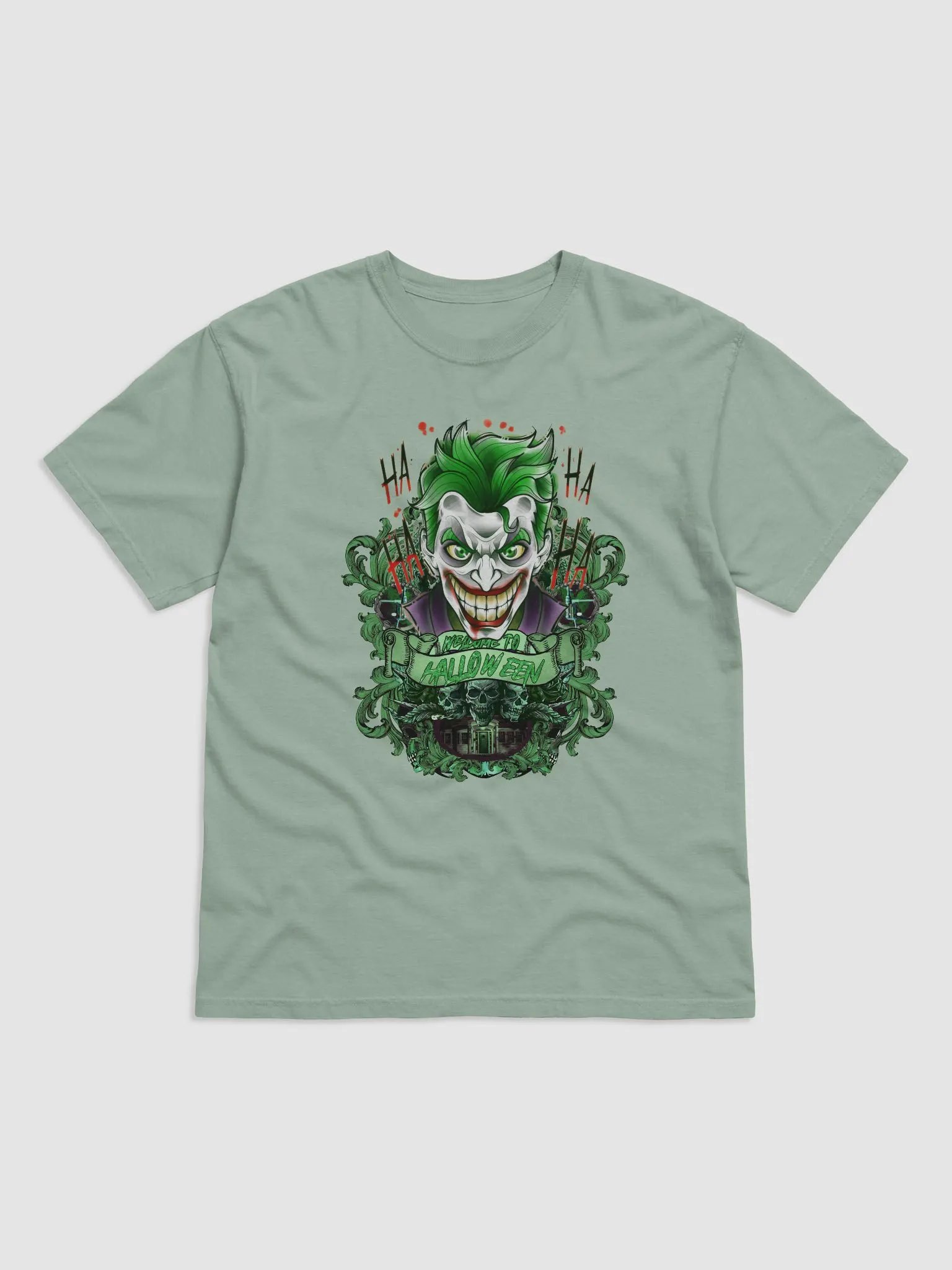 The Joker Halloween Welcome - Gotham's Grinning Mastermind Design product image (5)