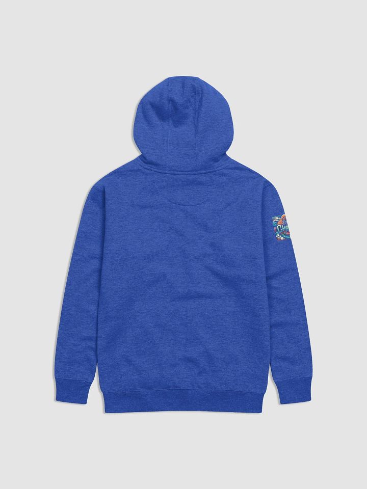 Ride The Waves of Chance Uplifting Slogan Hoodie. product image (2)