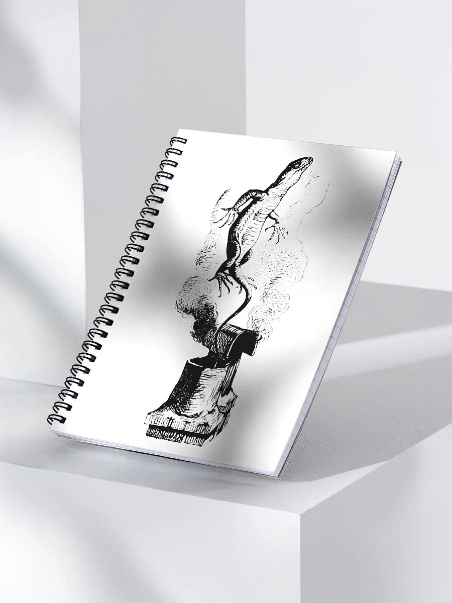 Chimney Lizard Spiral Notebook - Alice Collection product image (3)