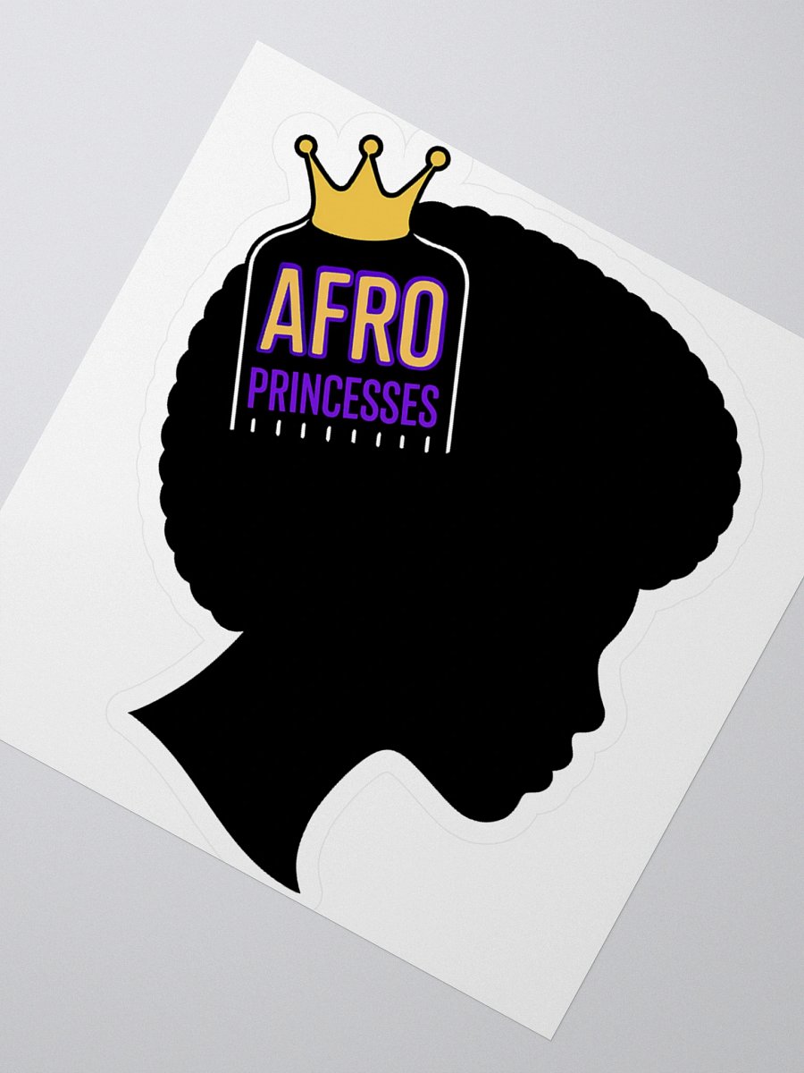 4 x 4 Afro Princesses Sticker product image (2)
