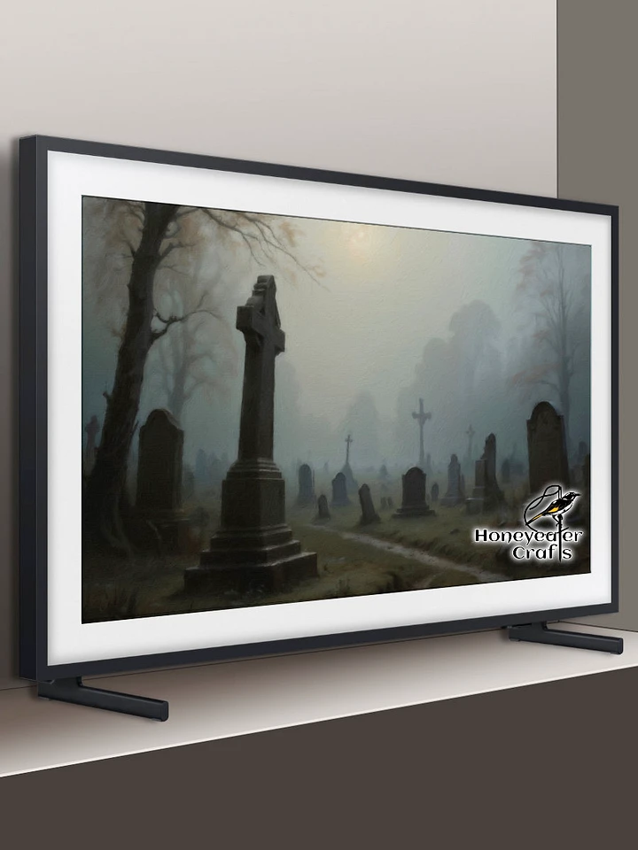 Haunted Graveyard: Halloween Frame TV Art product image (2)