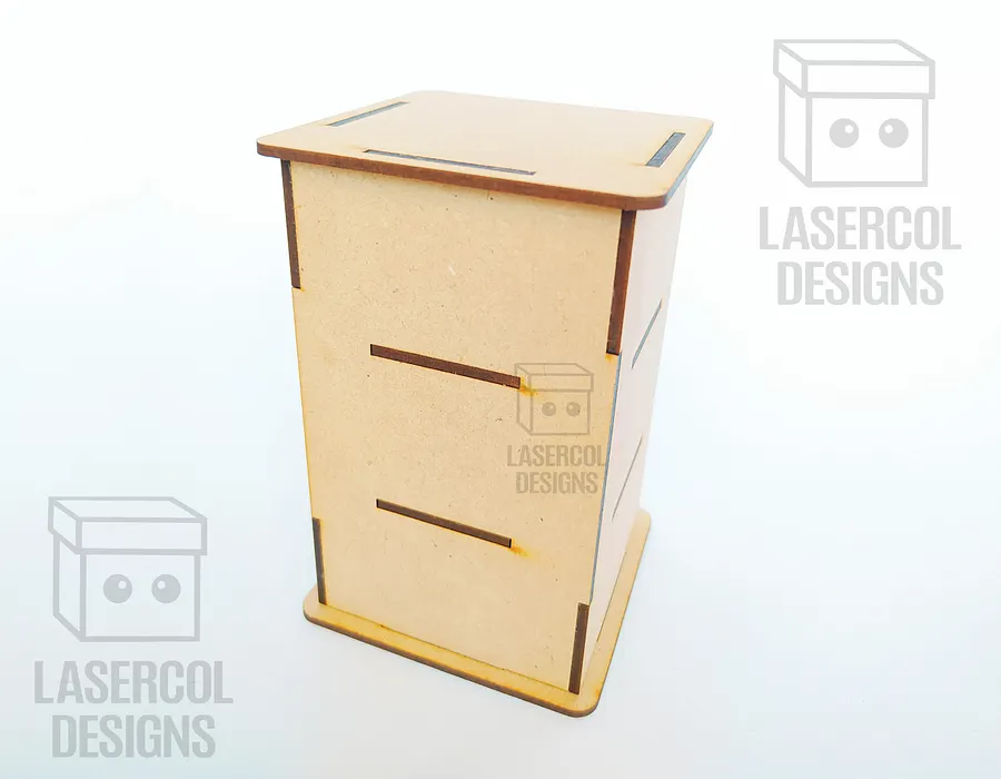 3 Drawers Desk Organizer - Laser Cut Files product image (5)