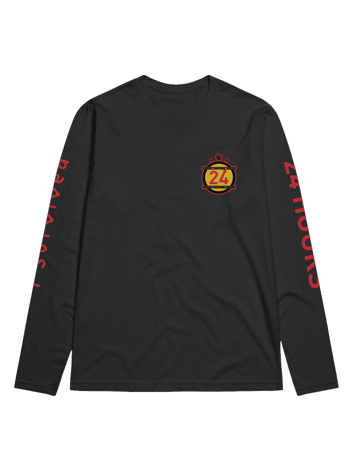 i survived 24 HOURS Fitted Long Sleeve Crew product image (5)