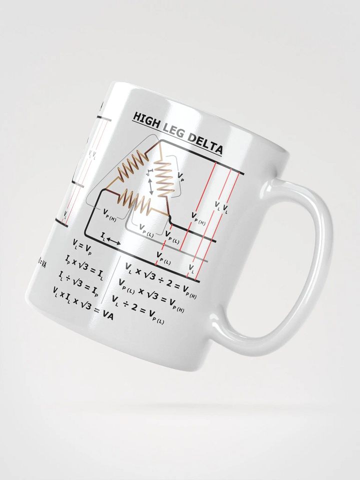 3 Phase Transformer Mug - White product image (4)