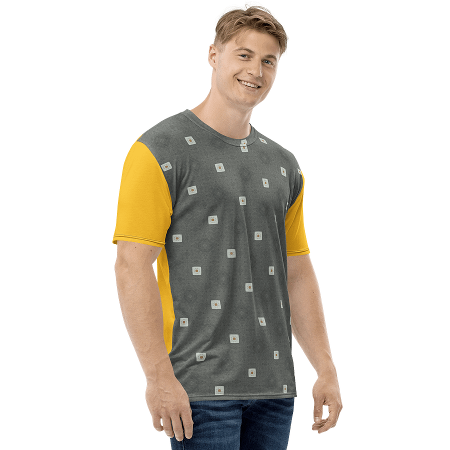 Signal Grid - Golden Ember Edition Men's Tee product image (4)