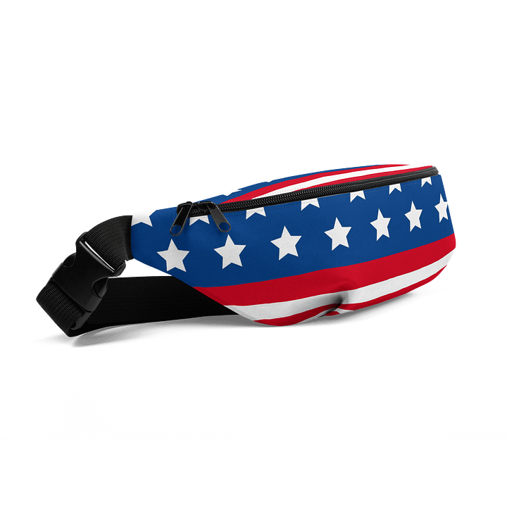 American Flag Fourth of July Fanny Pack (Waist Bag) product image (2)