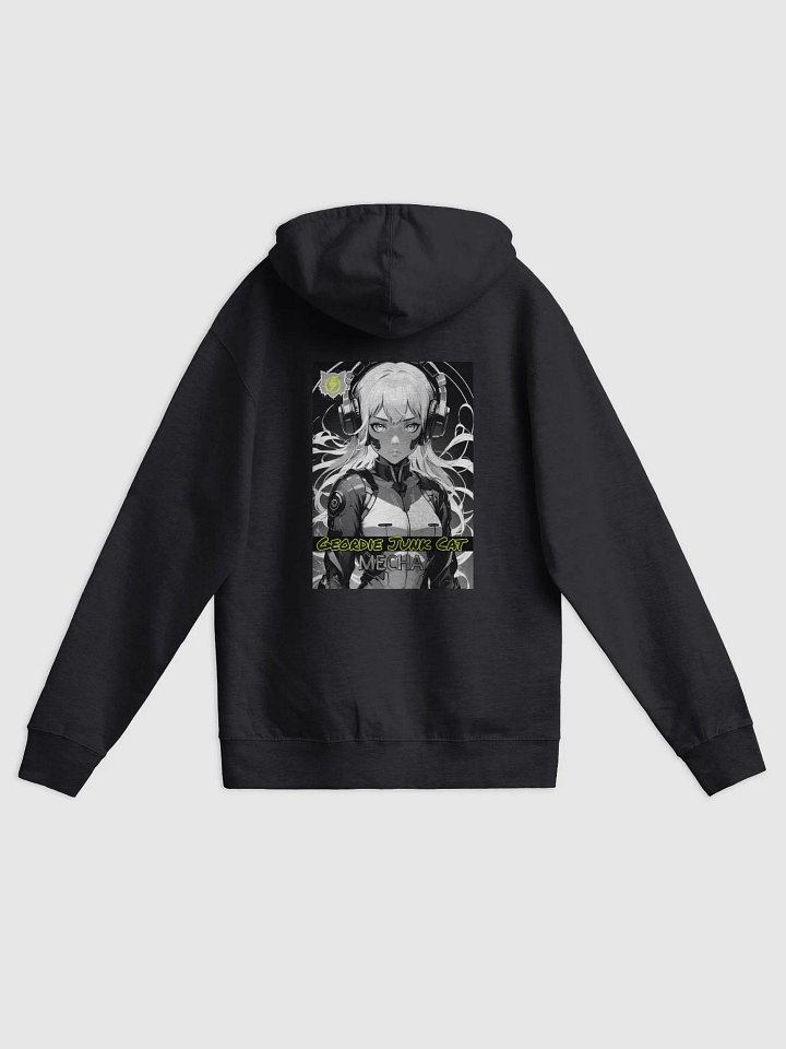 MECHA THREE Back Print Zip-Up Hoodie (US SHIPPING) product image (1)