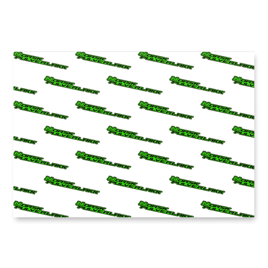 INNPAKNINGSPAPIR GRØNN product image (1)