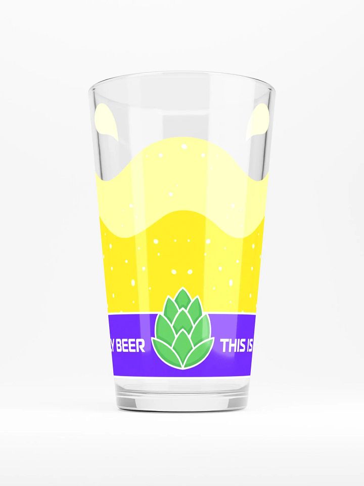 This Probably Beer Pint Glass product image (2)
