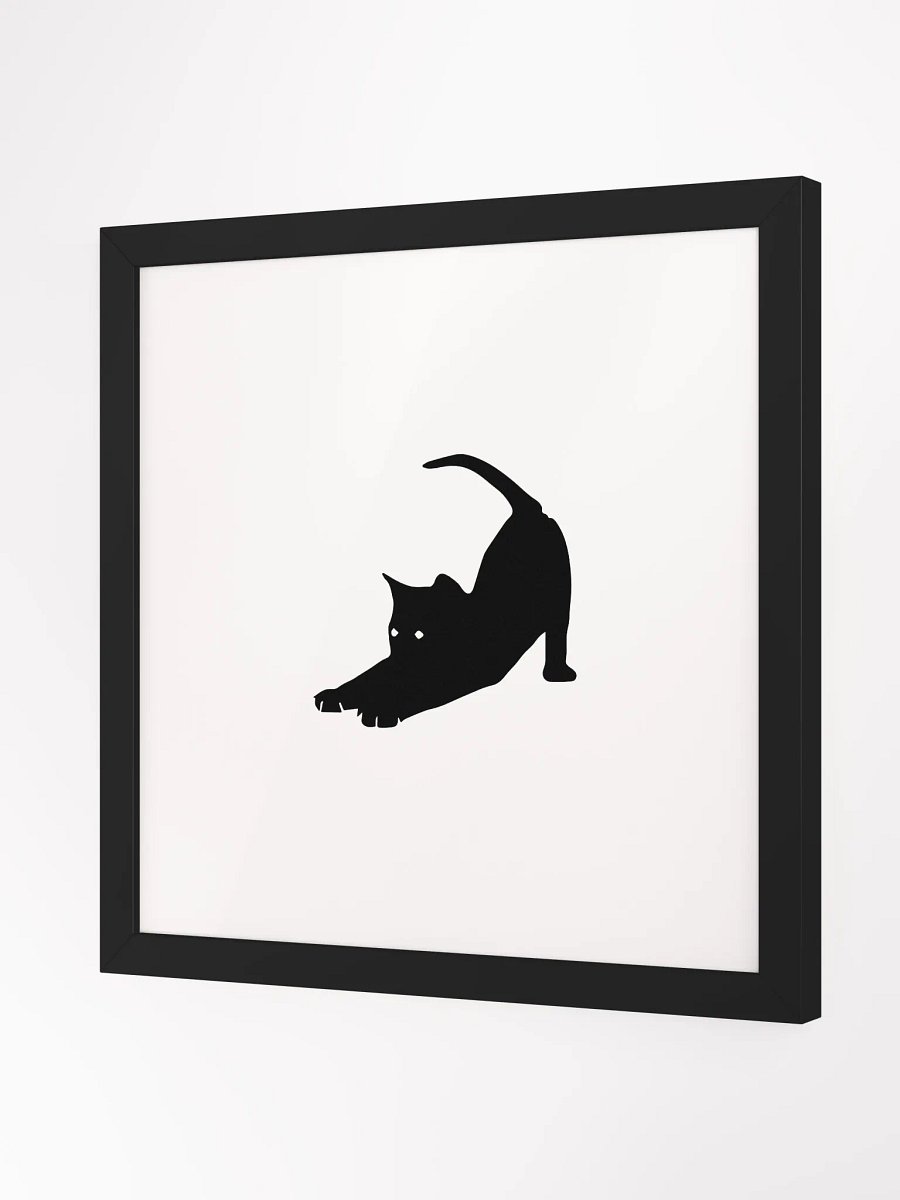 Stretching Black Cat product image (2)
