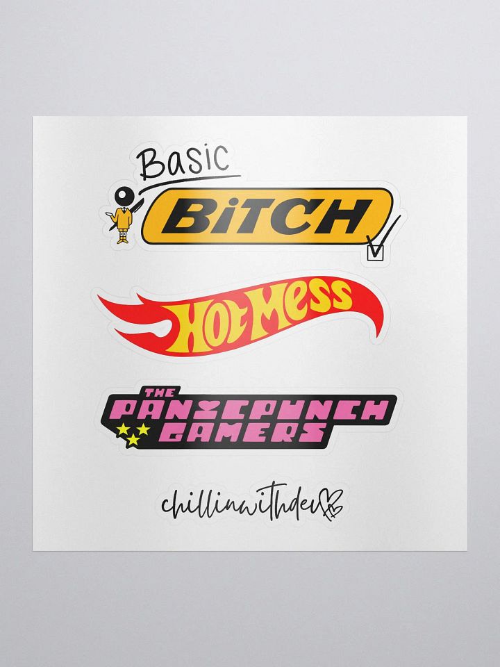 Throw Back Sticker Pack product image (1)