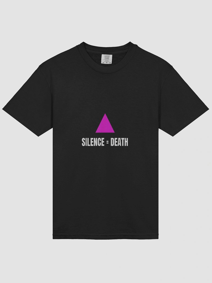 Silence = Death Pink Triangle T-Shirt product image (3)