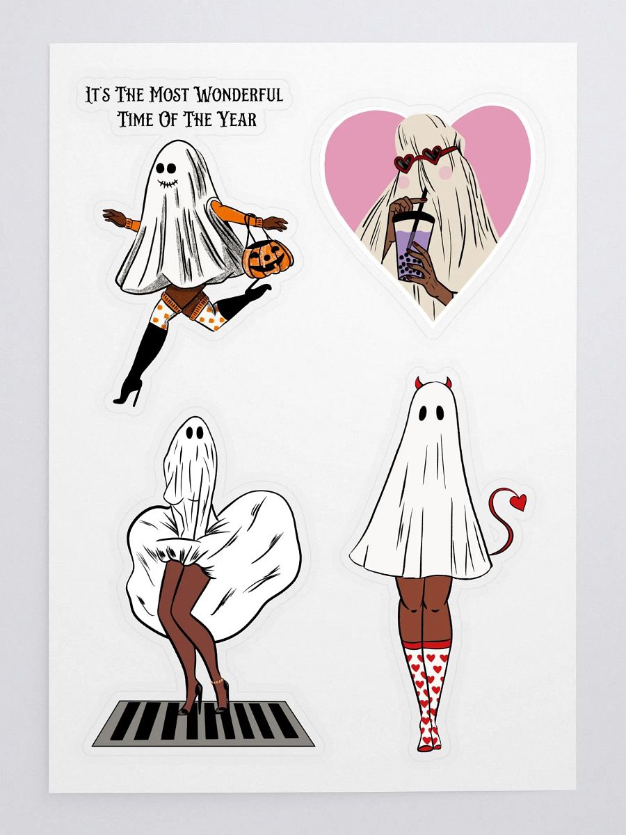 Sheet Ghost Sticker Sheet product image (3)