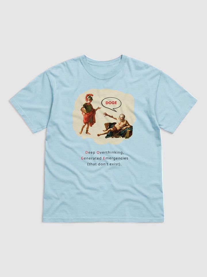 DOGE Diogenes Epic Stand off Tee product image (9)